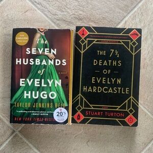 The Seven Husbands of Evelyn Hugo & The 7½ Deaths of Evelyn Hardcastle Books